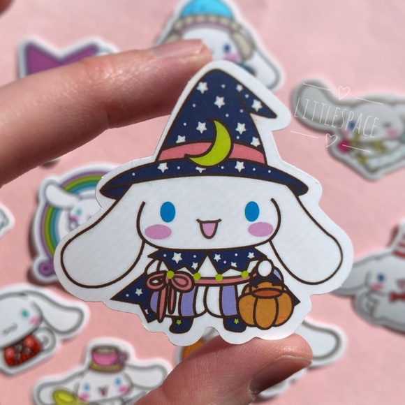 🤍 Cinnamoroll Sticker Pack3 - 10 Kawaii Sanrio Individual Large Stickers - Picture 2 of 2